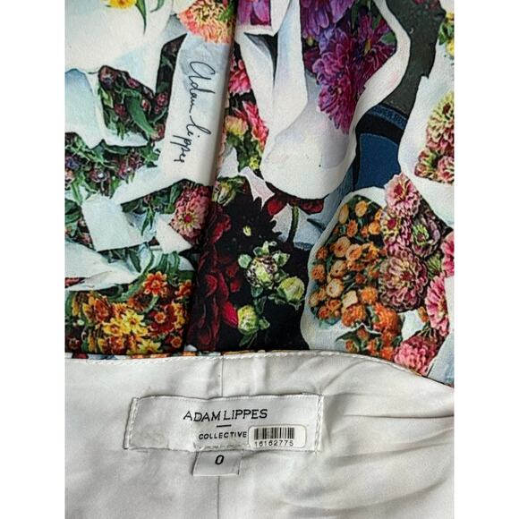 Adam Lippes RTR Bouquet Slip Dress 0 - Picture 9 of 9